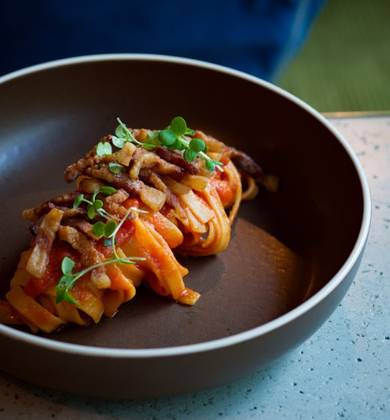 Tagliatelle All'Amatriciana