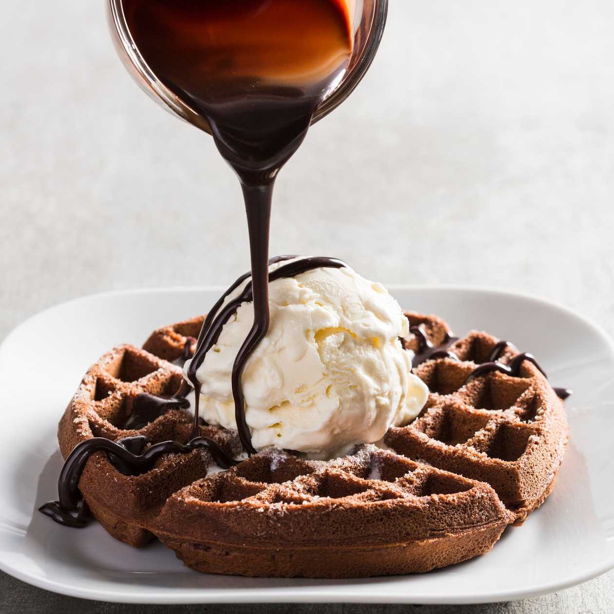 Intense Choco Waffle
