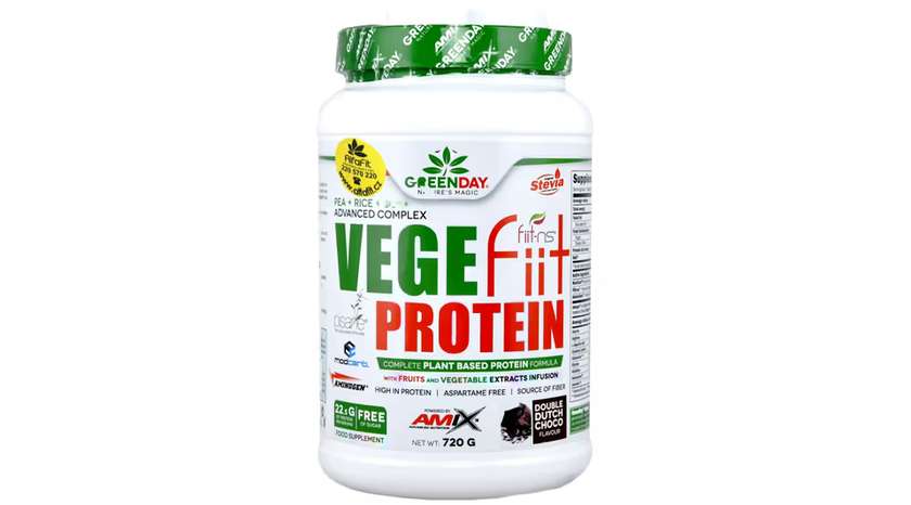 Green Day Pro-Vegan Vege-Fiit Protein Double Dutch Chocolate