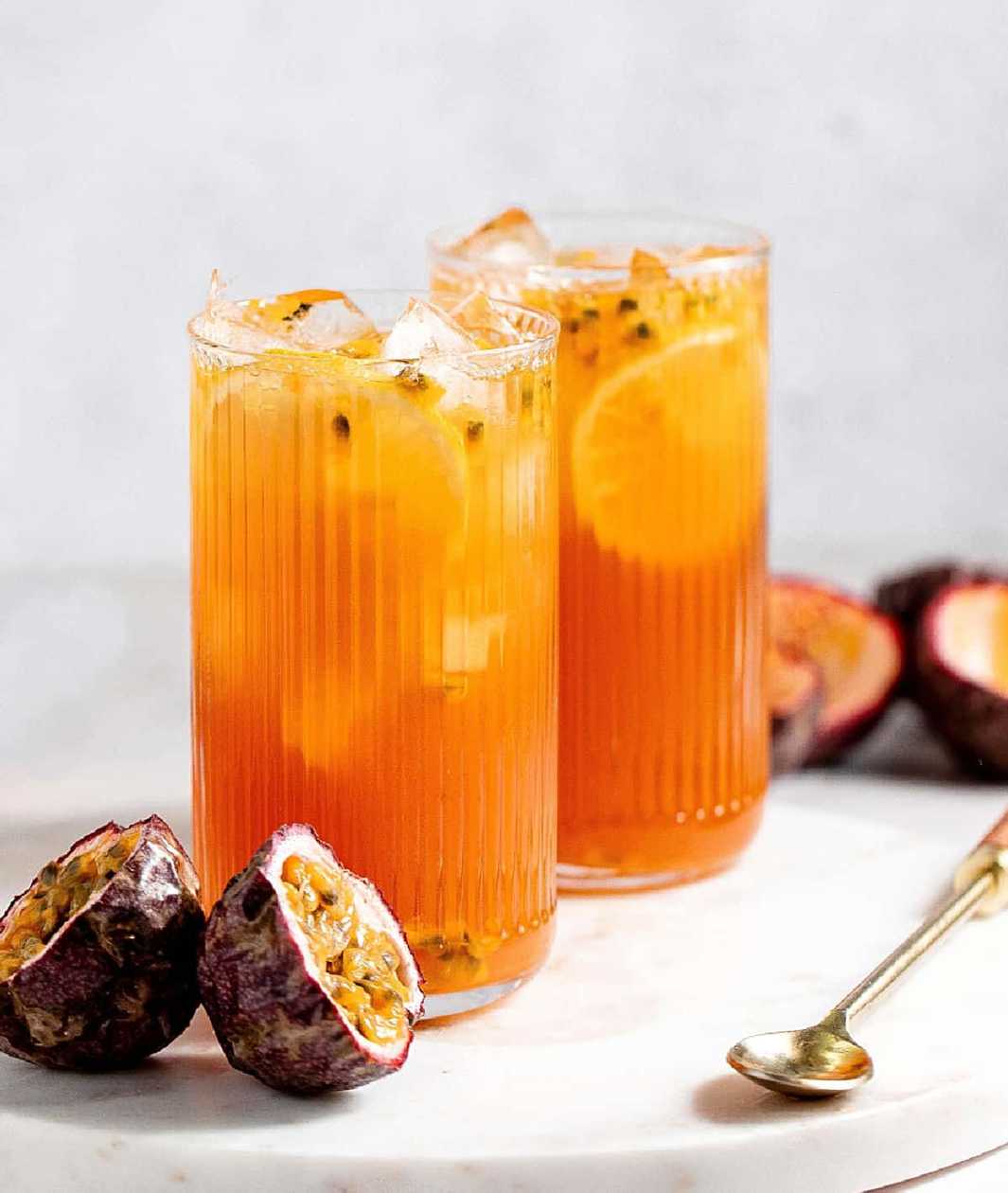 Passion Fruit Ice Tea