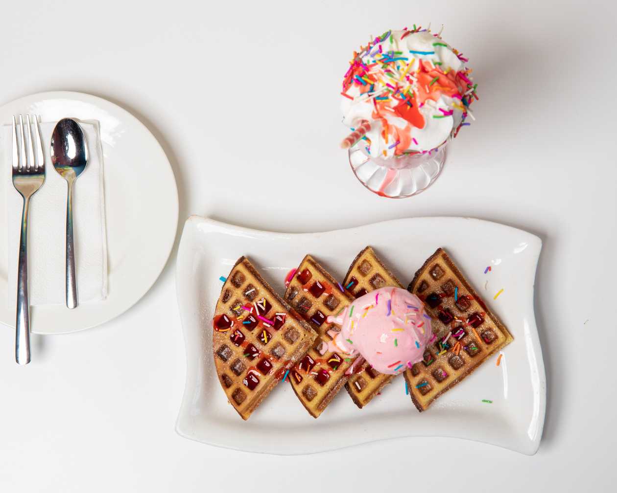 Simply Strawberry Waffle