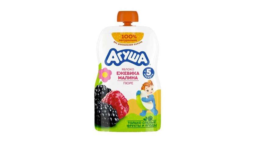 Aguşa Pure 90g Apple Blackberry Raspberry
