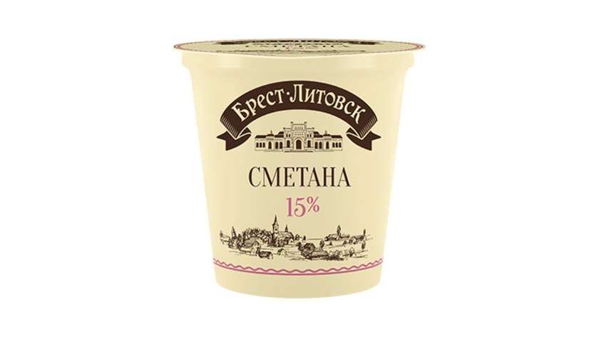 Savushkin Lithuanian Sour Cream 15% 300g