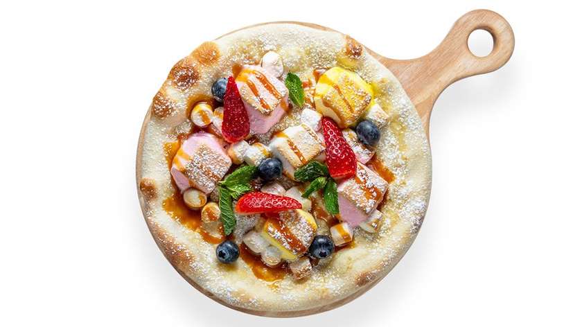 Mini pizza “Marshmallow”