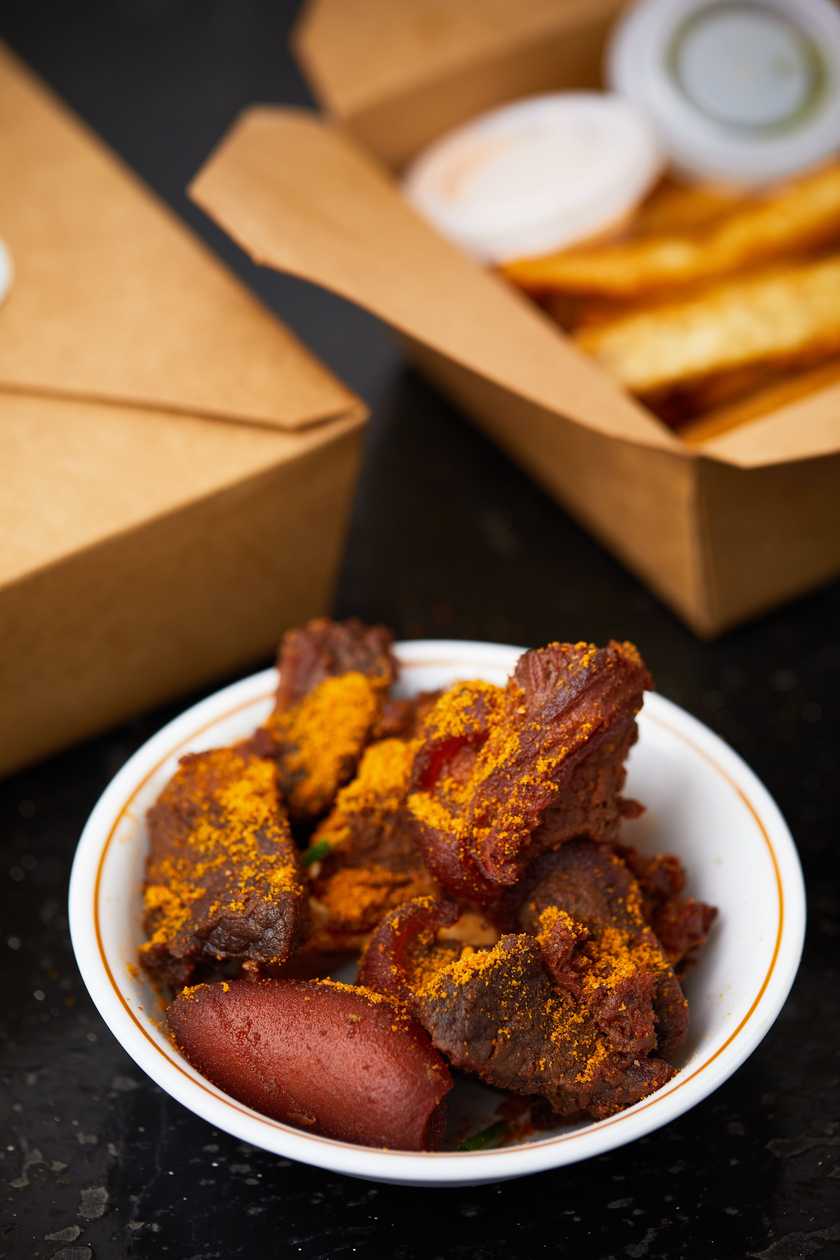 Yam Chips & Pork