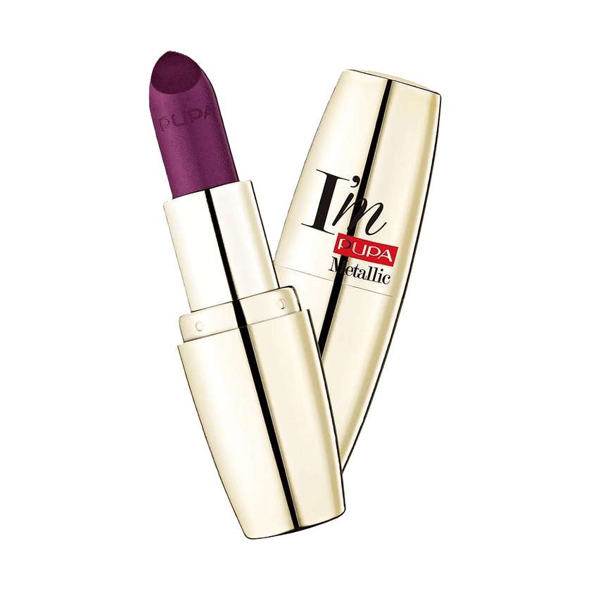 Pupa I’M Metallic Lipstick - 007 FANCY CYCLAMEN
