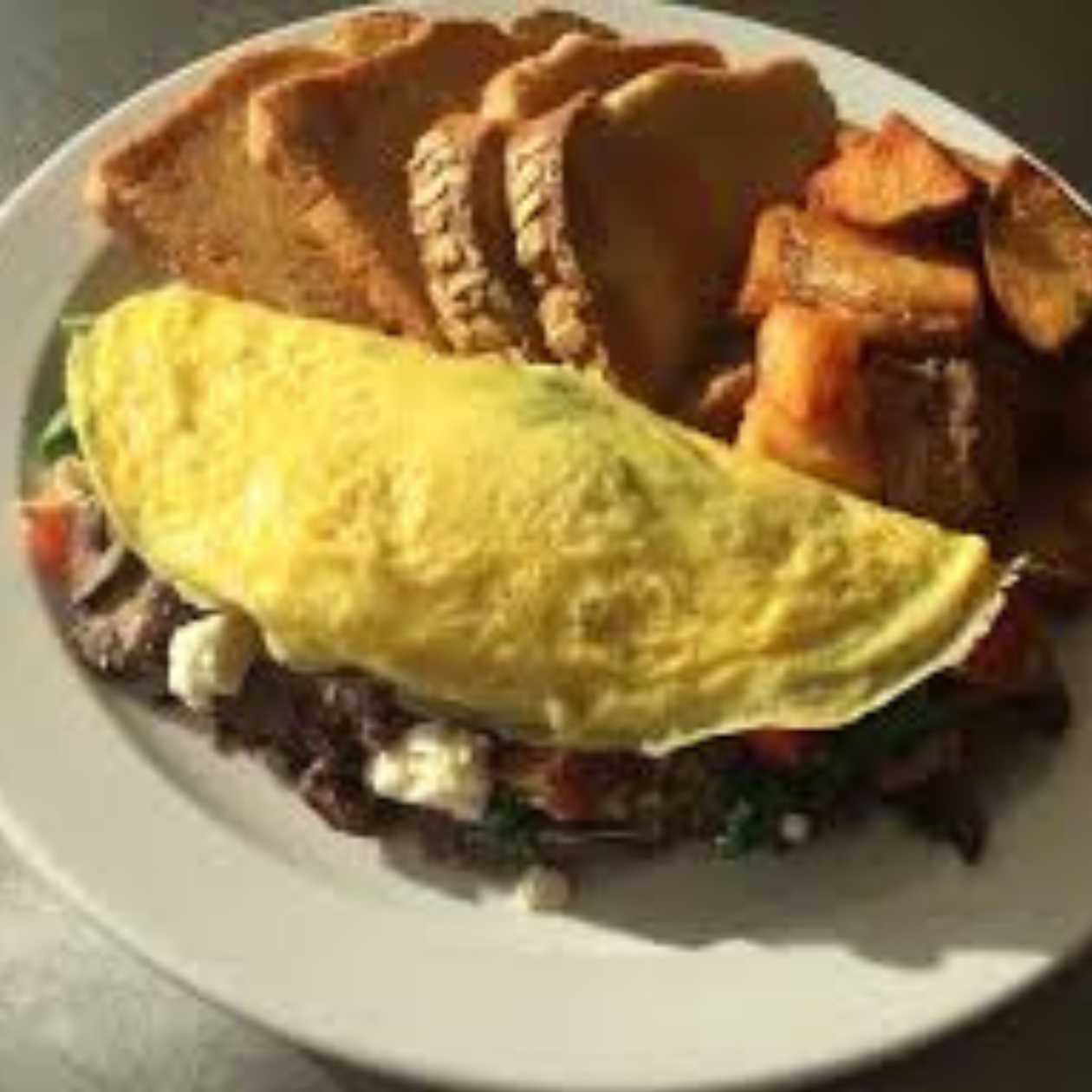 Steak Omelette