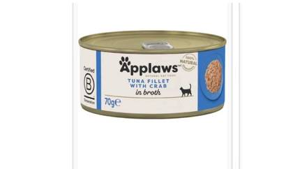 Applaws Canned Tuna Fillets with Crab 70 g