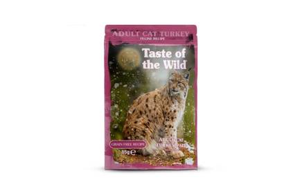 NEW Taste of the Wild GF TURKEY PATE Pouch 85g