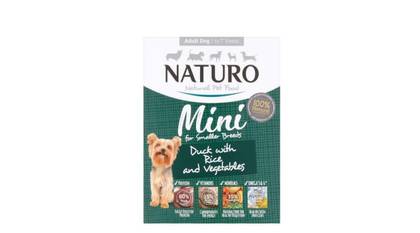 Naturo Adult Mini Mini With Duck Meat, Brown Rice & Vegetables 150 Gr