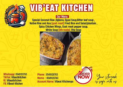 2liters ofEgusi Soup and Garri/Semo/fufu