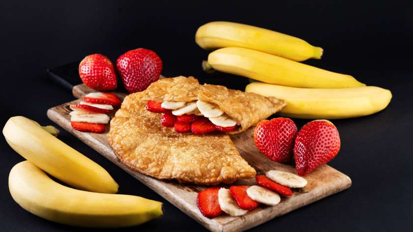 Truskawka z bananem