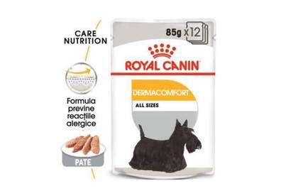 Royal Canin Dermacomfort Adult Moist Dog Food , Prevent Skin Irritation