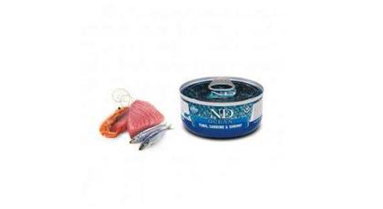 N&D OCEAN Adult – Tuna, Sardines and Shrimp 70g
