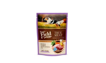 Sam's Field, Xs-Xl, Duck And Turkey, Wet Grain Free Dog Food, (In Aspic), 260g