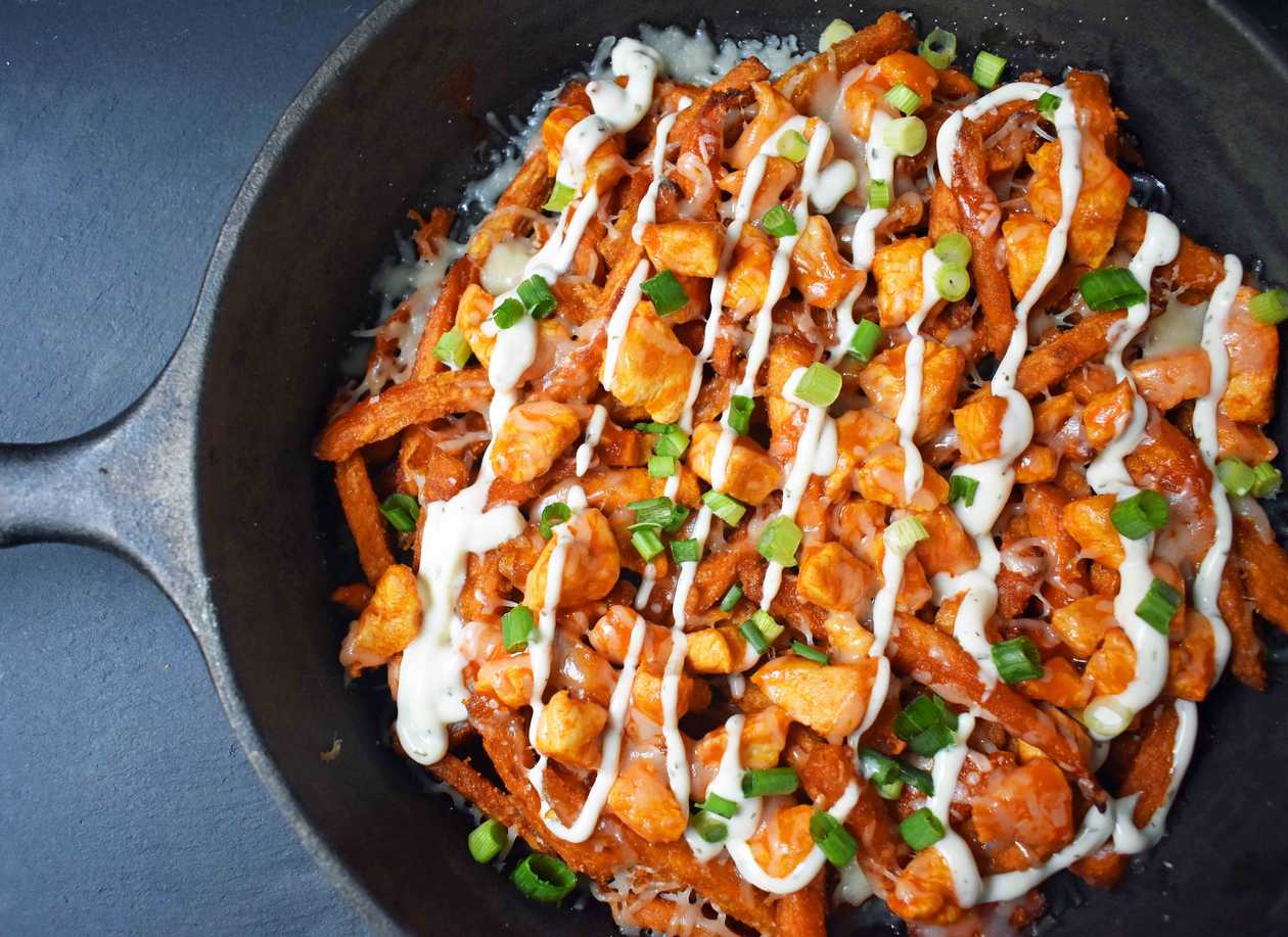 Loaded Yam Chips & Pork