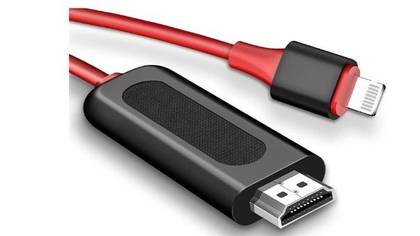 HDTV cable plug and play lightning to hdmi adpater 2m