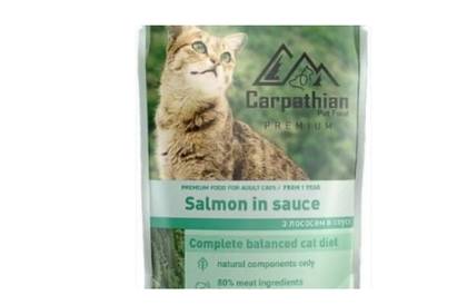 Premium Charpatian Salmon in sauce pouch 100g