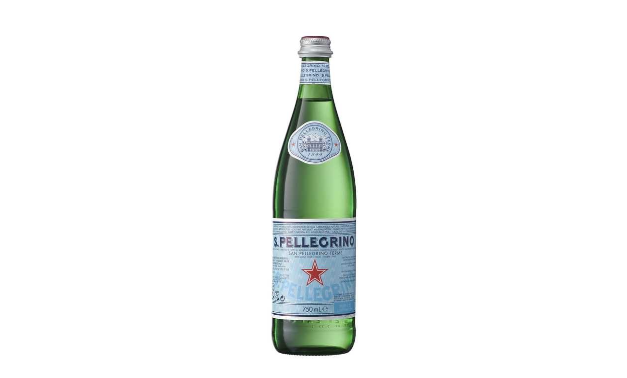 San Pellegrino sparkling water 0.75l