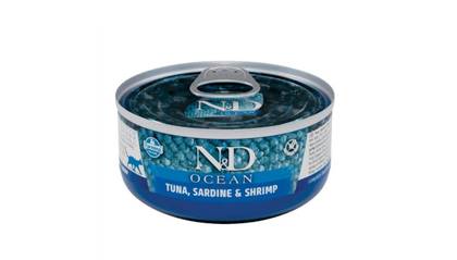 N&D canned GF tuna/sardines/shrimp 70g