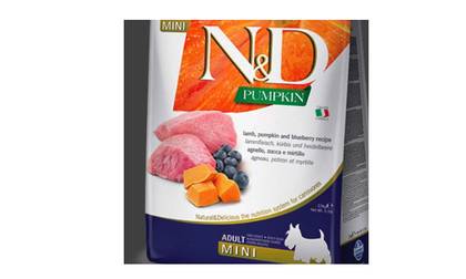 N&D GRAIN FREE ADULT MINI MIEL, FIN ȘI DOVLEAC, 2,5 KG
