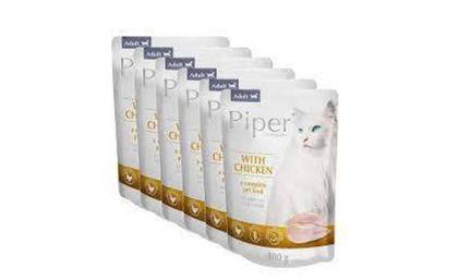 PIPER CAT CHICKEN POUCH 85G