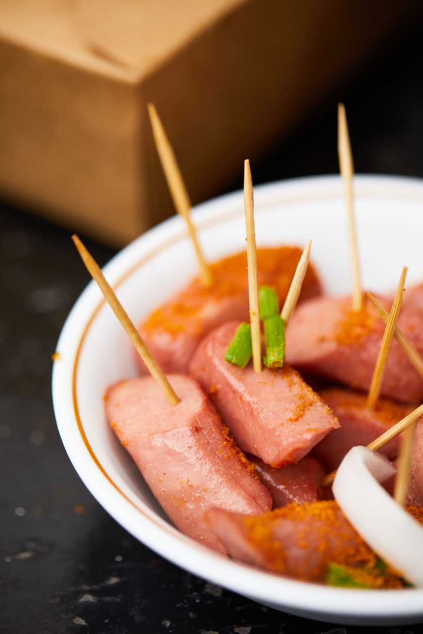Sweet Potato Cubes & Gizzard & Sausage