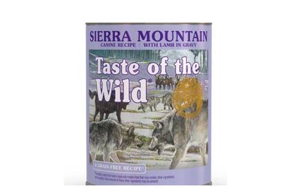 Canned Taste Of The Wild Lamb In Gravy 390g