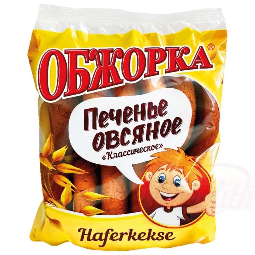Pechenie Ovsianoe "Obschorka" Klasicheskoye 400g (Box 10)