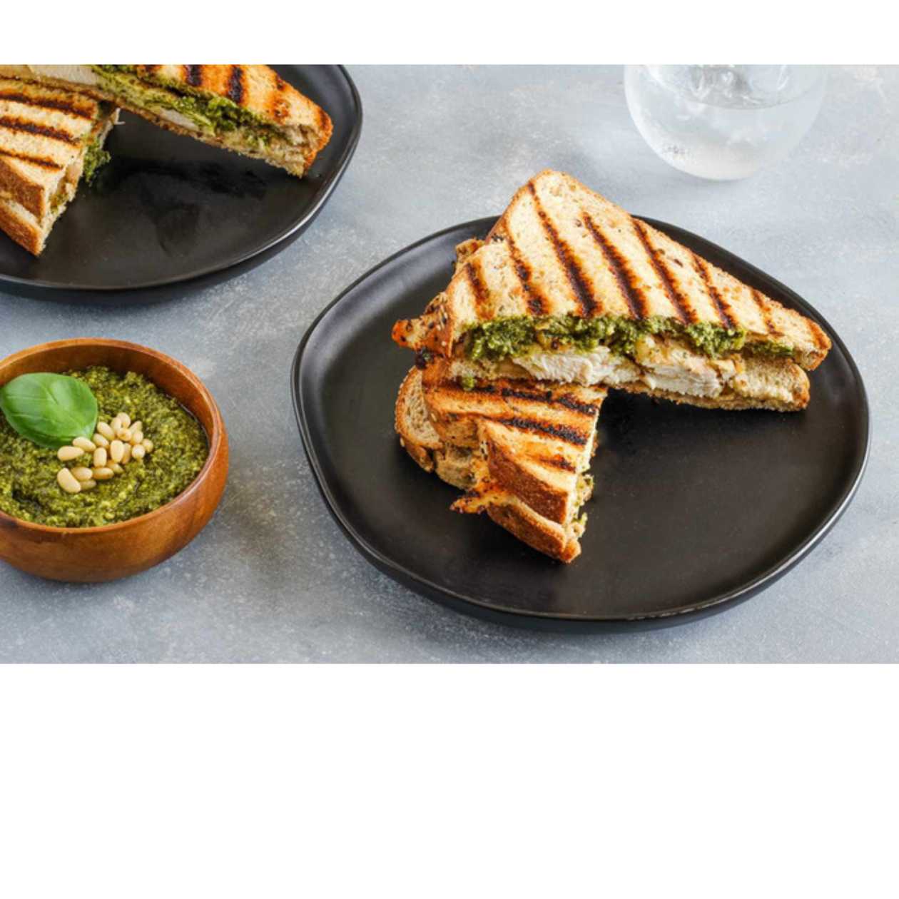 Grilled Pesto Chicken Panini