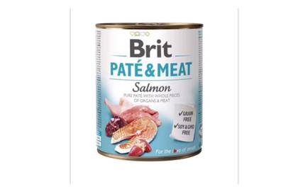 Brit Pate&Meat Salmon 800g