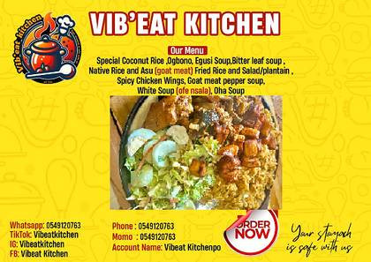 Special Coconut Rice and Plantain