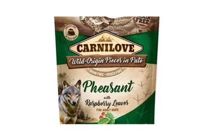 Carnilove Dog Pouch Pouch Pate Pheasant With Raspberry Leaves 300 G