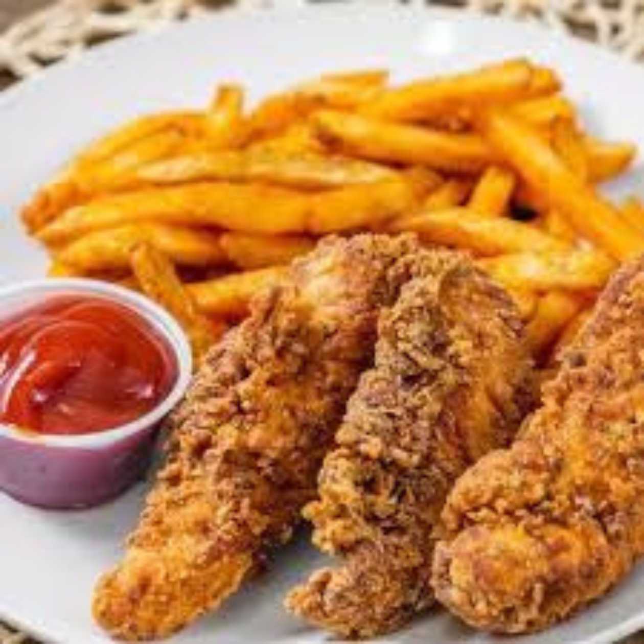 Chicken Tenders and Fries