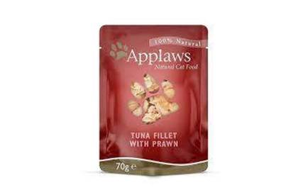 APPLAWS TUNA FILLET WITH SHRIMP 70G POUCH