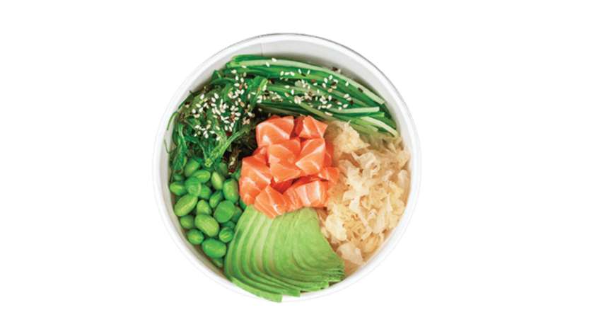 9. Sake Poke Bowl