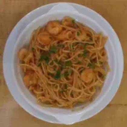 Spaghetti With Prawns