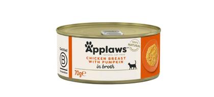 Wet cat food with chicken breast and zucchini, 70 g, Applaws