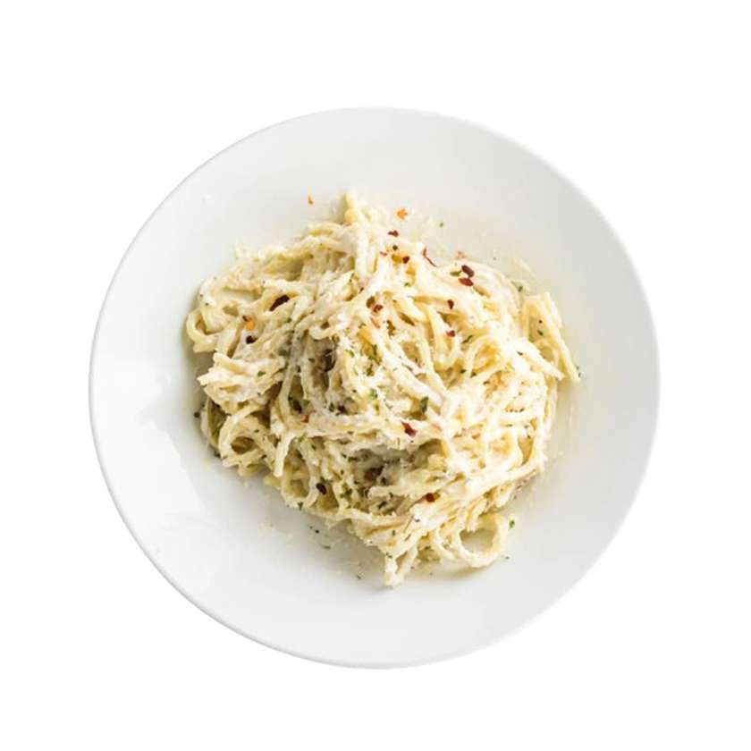 Natas e Queijo  Espaguete