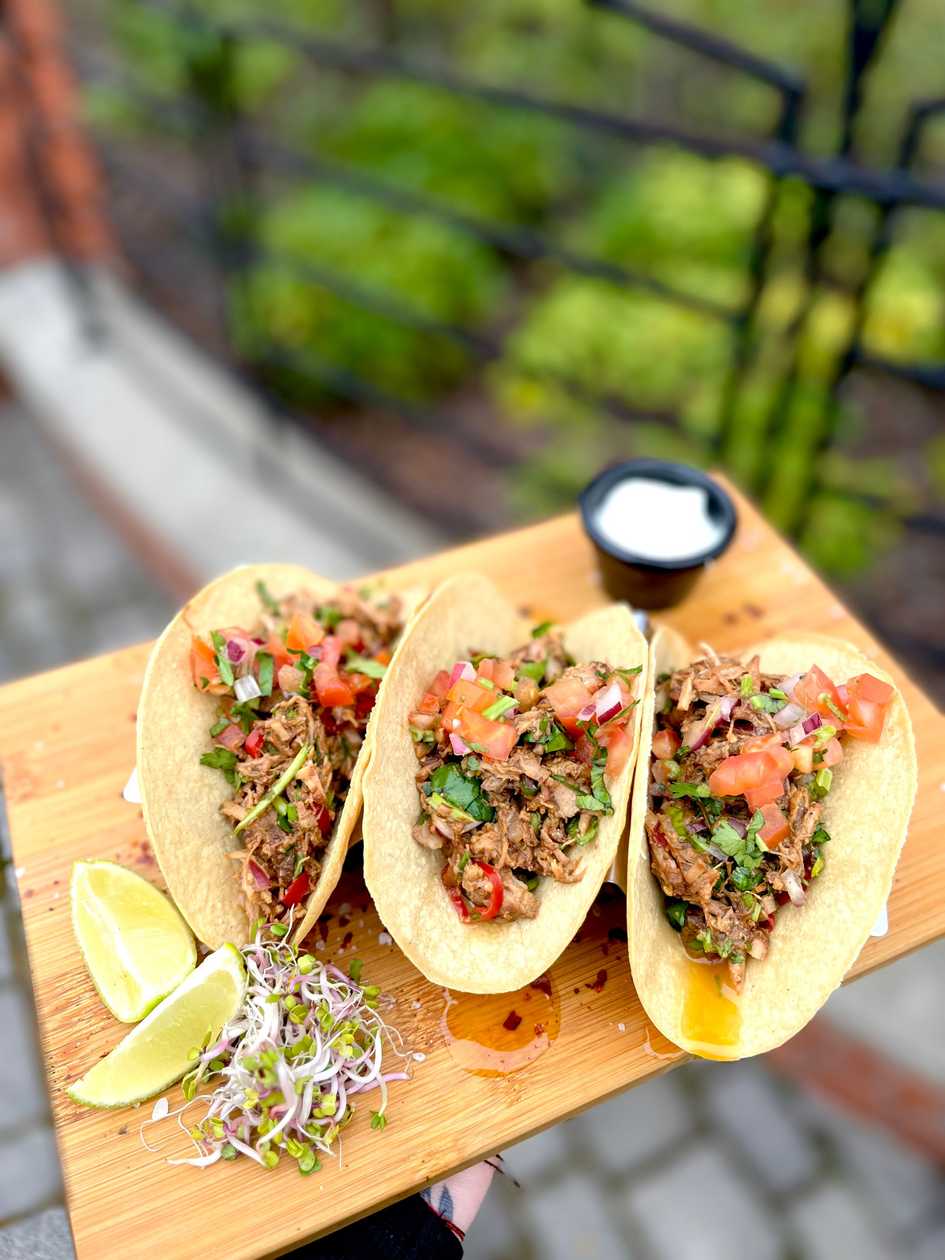 Pulled Beef Birria Tacos