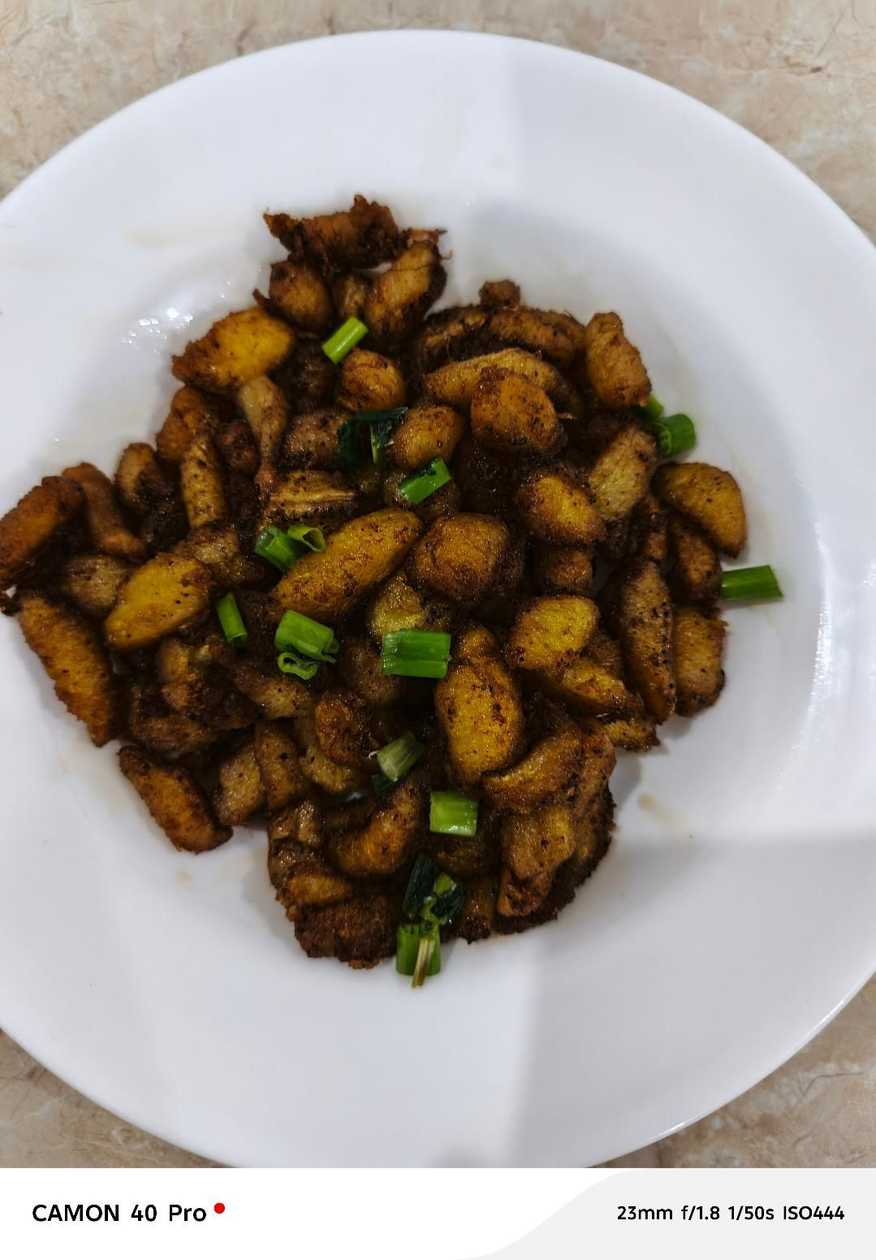 Kelewele, local fried plantain dish