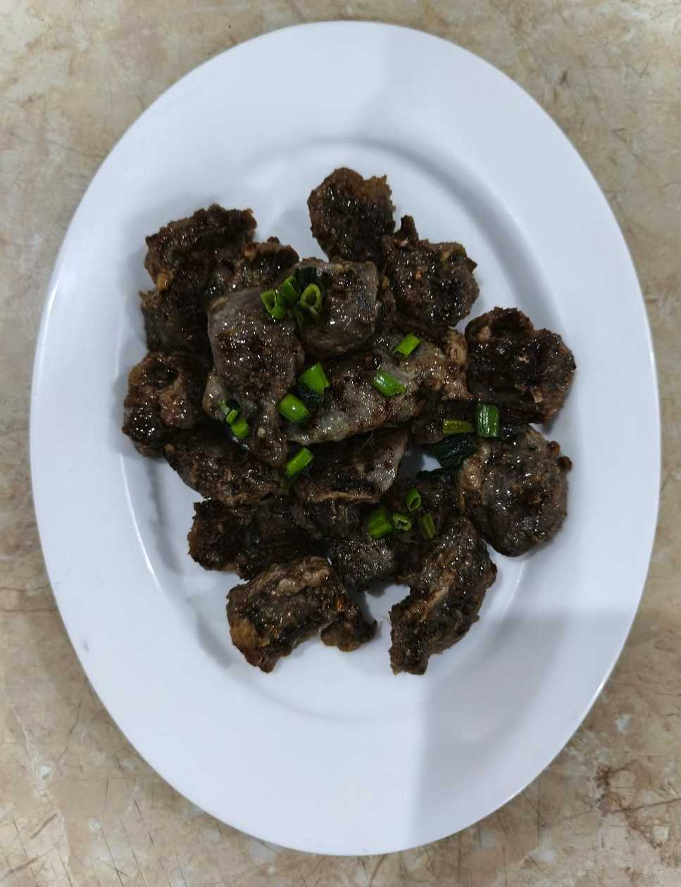 Fried gizzard