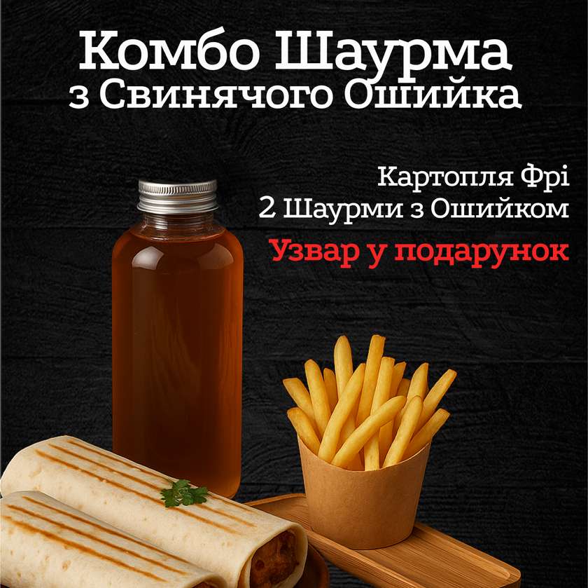 Комбо шаурма з ошийка