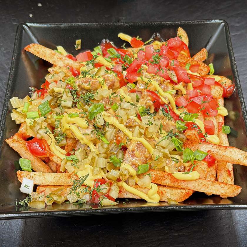 Fries with Chicken