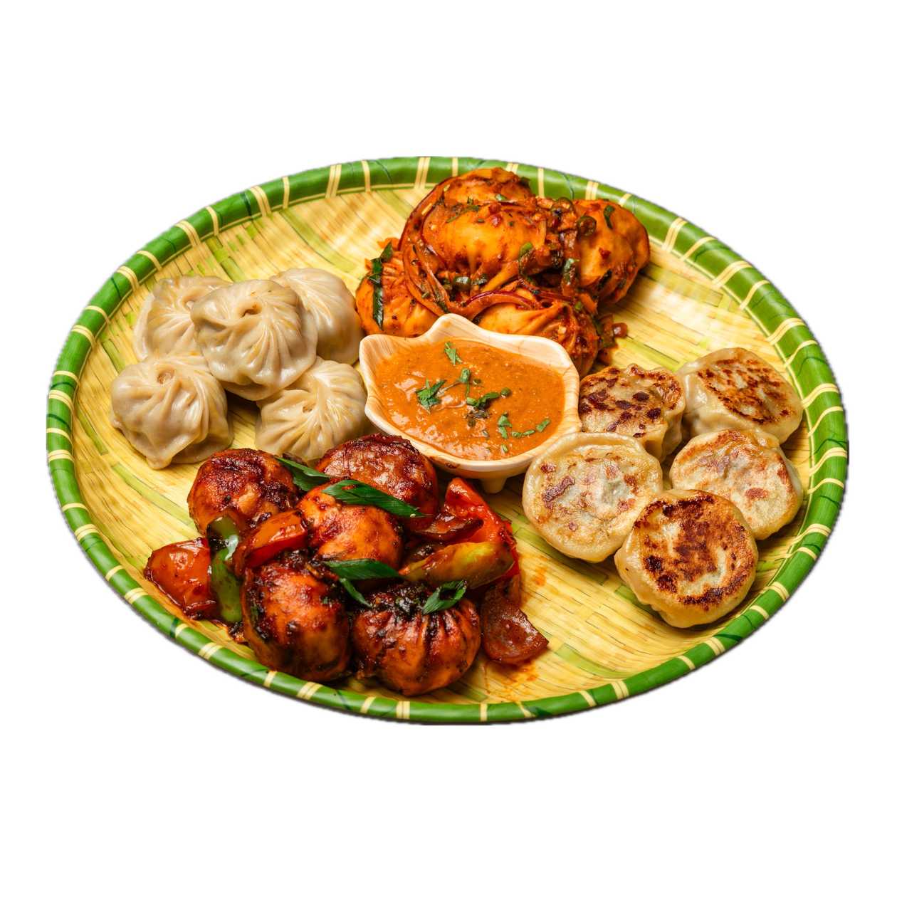 Chicken MoMo Platter
