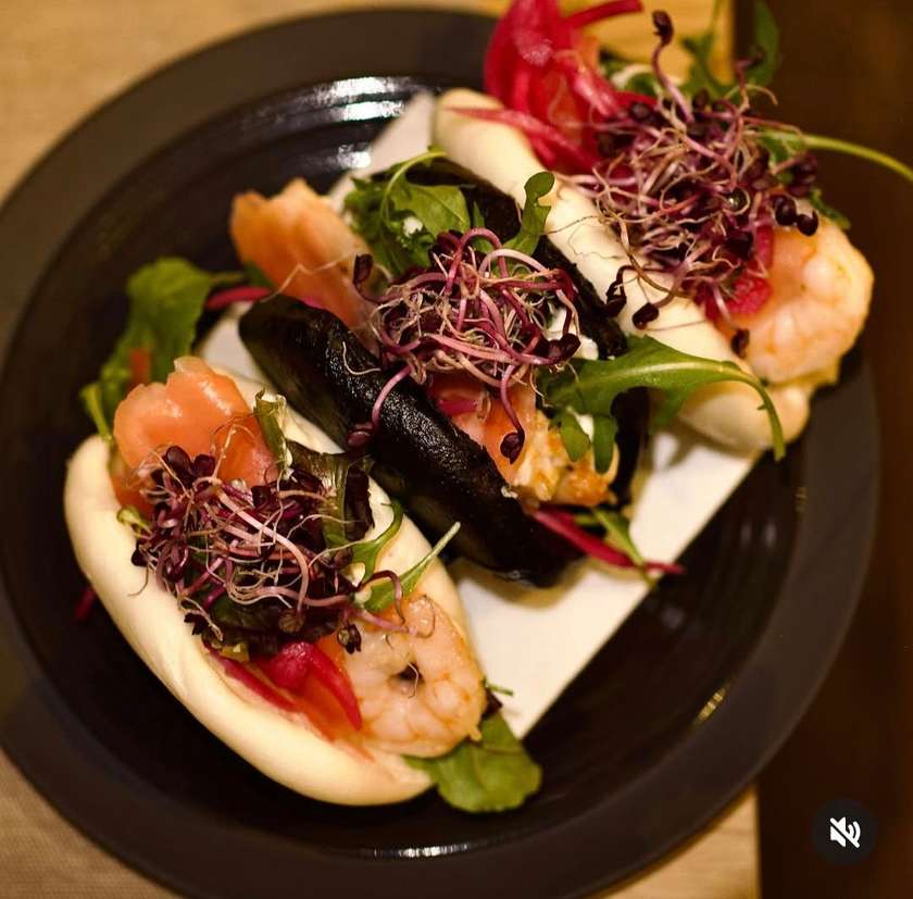 Bao Buns with Shrimp
