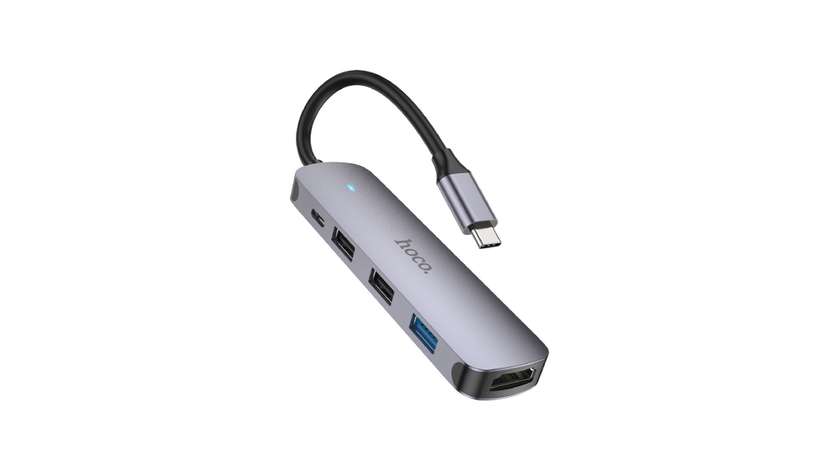 Hoco Type-C hub “HB27” HDTV + USB3.0 + USB2.0*2 + PD