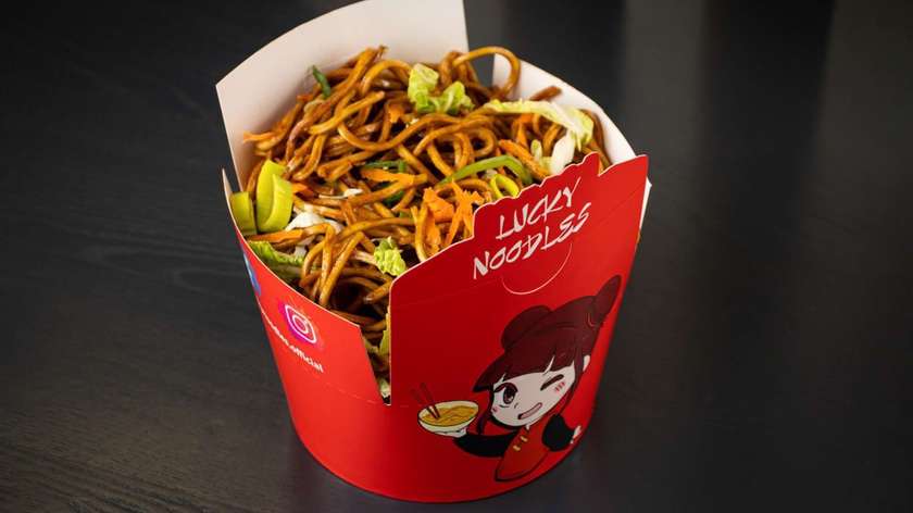 Wheat Noodles with Vegetables