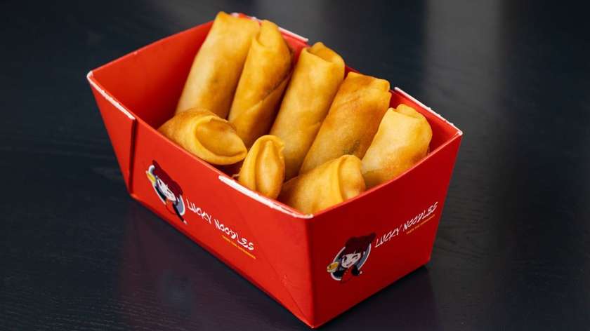 Spring Packages with Spicy Sweet Sauce