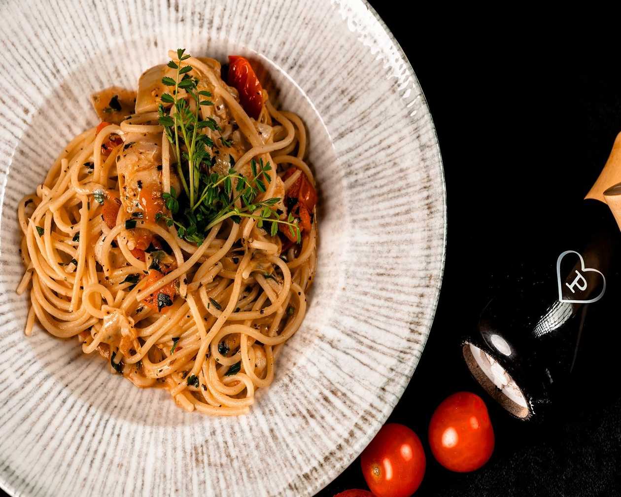 Spaghetti with Artichokes